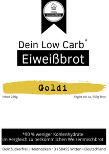 Goldi - deine Lowcarb Brotbackmischung
