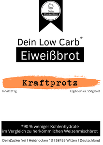 Kraftprotz - deine Lowcarb Brotbackmischung
