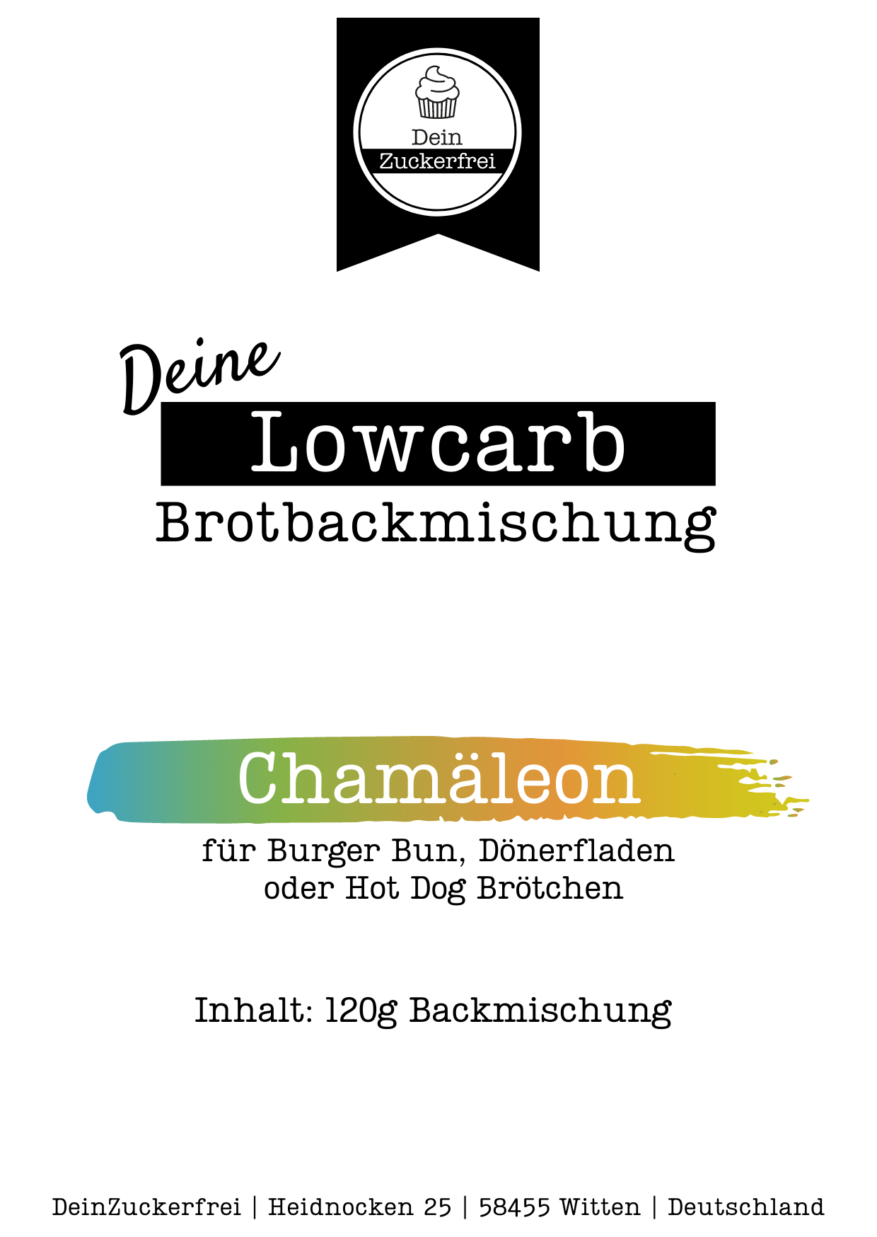 Chamäleon - deine Lowcarb Brotbackmischung